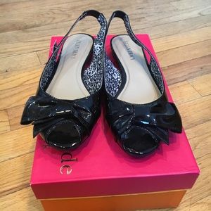 Ellen Tracy NWT Peep Toe Sling Back flats, size 7